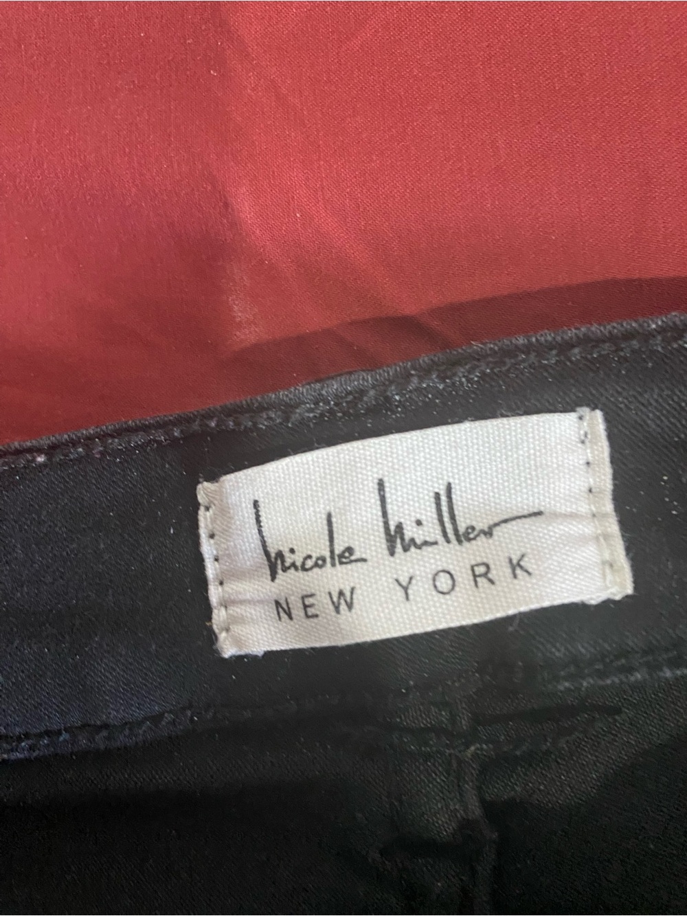 Nicole Miller Black Skinny Jeans - Classic Slim Fit - Picture 5 of 14